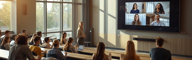 AV Classroom Technology for Universities: How Video Collaboration ...