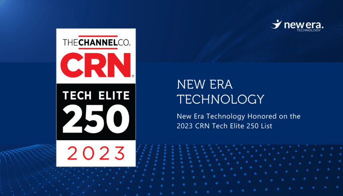 New Era Technology Honored on the 2023 CRN Tech Elite 250 List  