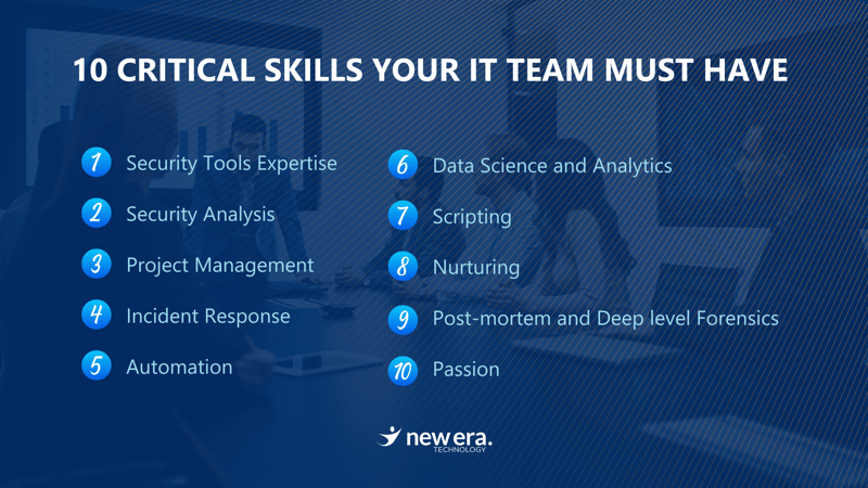 10 Critical Skills Your IT Team Must Have