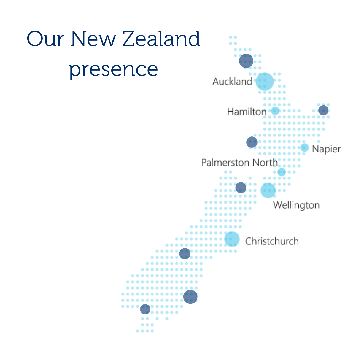 Map of NZ