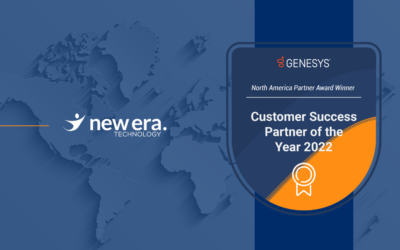New Era Technology Named North American Customer Success Partner of the Year by Genesys