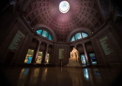 Franklin Institute Rotunda Projection