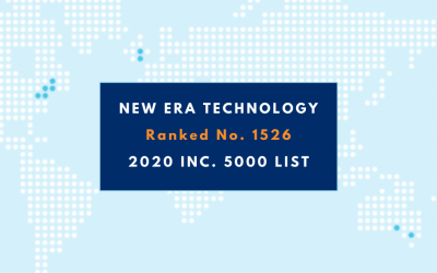 New Era Technology Ranks No. 1526 on the 2020 Inc. 5000 List