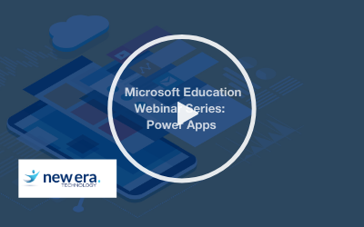 Webinar: Microsoft Education Webinar Series: PowerApps