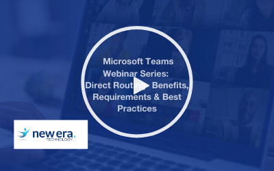 Webinar: Microsoft Education Webinar Series: Direct Routing Benefits, Requirements, and Best Practices