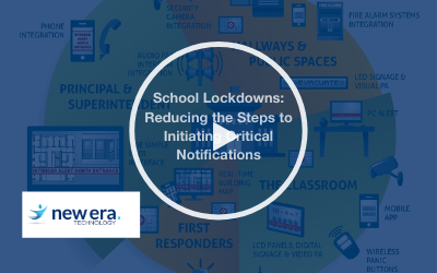 Webinar: School Lockdowns: Reducing the Steps to Initiating Critical Notifications