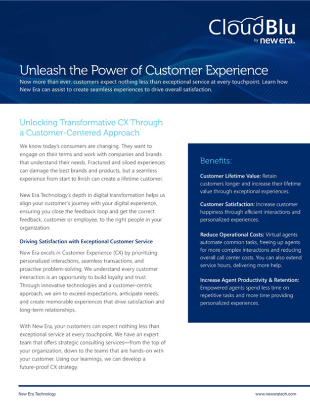 Customer Experience Services Customer Experience Services